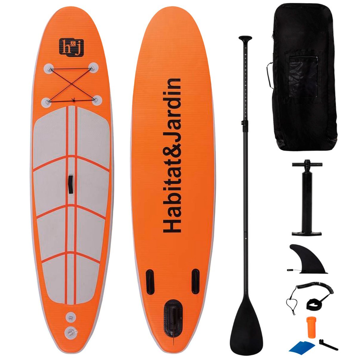 Tabla de Sup – Naranja Rayada
